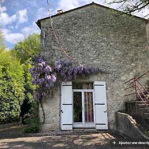 Maison De Campagne Avec Piscine Et Vue Panoramique Bonneville-et-Saint-Avit-de-Fumadières Exterior photo