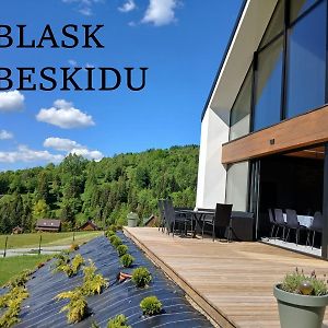 Domek W Gorach Blask Beskidu- Sauna, Jacuzzi, Balia W Cenie Zlatna Exterior photo