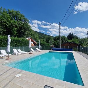 Chalet Bord De Lac+ Piscine Laffrey Exterior photo