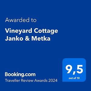 Vineyard Cottage Janko & Metka 奥托塞克 Exterior photo