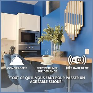 巴纽L'Elegance En Bleu Et Or Au Pied De Paris Et L'Aeroport D'Orly公寓 Room photo