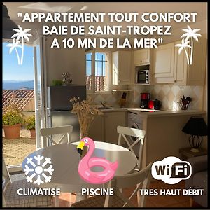 Exceptionnel - Appartement Baie St Tropez - Residence Bellevue - Les Issambres 罗克布伦河畔阿尔让 Room photo