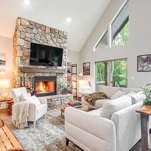 Cozy Cabin Near Black Mountain With Fire Pit And Grill Exterior photo