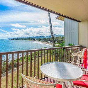 Splendid Hawaiian Style Oceanfront View Second Floor Corner Condo At Wailua Bay View 卡帕阿 Exterior photo