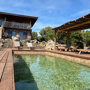 Villa Valle Di Corte - Avec Piscine Et Vue Mer 皮诺托里卡尔达雷洛 Exterior photo