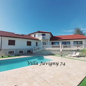 Villa 5*, 15 Personnes, Piscine A 20 Min De Geneve Juvigny  Exterior photo