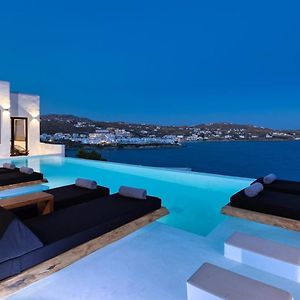Magnificent Mykonos Villa | Villa Rikei | 5 Bedrooms | Unique Aegean Sea Views | Private Infinity Pool | Outdoor Jacuzzi | Psarou Beach Exterior photo