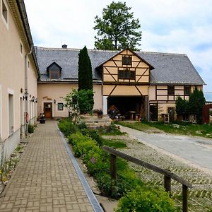 KlingenbergFerienhof Nacke Mit Flechtwerkstatt公寓 Exterior photo