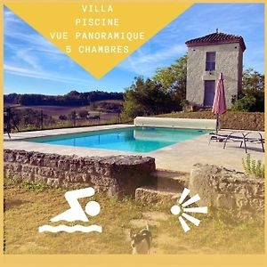 Villa Caramel - Piscine - Vue Fargues  Exterior photo