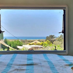 Countryside, Beach View Glamping Caravan HaBonim Exterior photo