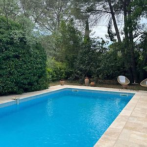 Provencal Villa With Swimming Pool And Shaded Park 德拉吉尼昂 Exterior photo