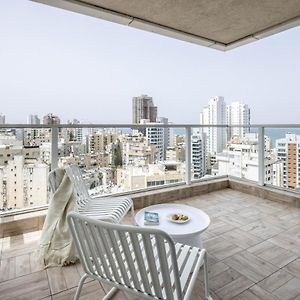 Netanya Seaside High-Rise Apartment By Sea N Rent Exterior photo