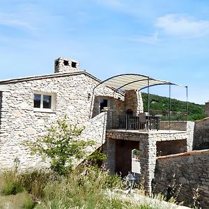 Maison De 4 Chambres Avec Piscine Partagee Jacuzzi Et Jardin Amenage A Simaine La Rotonde Simiane-la-Rotonde Exterior photo