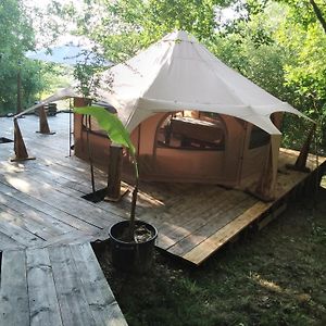 Tente Safari Lodge Dans Foret Luxuriante Vielle-Tursan Exterior photo