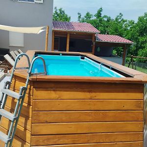 拉宾Apartman Goga With Pool And Jacuzzi公寓 Exterior photo