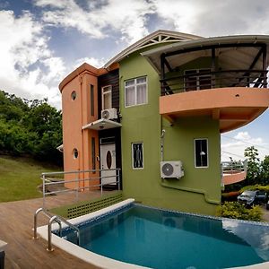 Bocean Villa- Luxury Hilltop Retreat 卡纳里斯 Exterior photo