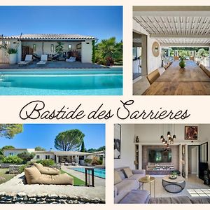 Bastide Des Sarrieres A -D'1 Km De Lourmarin - Piscine Chauffee, Cuisine D'Ete, Pool House, Sauna Exterior photo