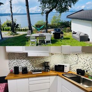 Nice Apartment With1 Bedroom Separate Living Room With A Sofa Bed And A Tiny Kitchen A Bathroom Located In Nordstrand Near By The Sea For 3 Guests With A Garden And Grill 5 Extra Guests With Extra Cost In The Cabin With Sea View Just Outside The Apar 奥斯陆 Exterior photo