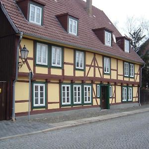 Wohnung In Wernigerode Mit Garten Exterior photo