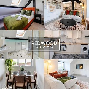 1 Bed 1 Bath Apt Contractors & Families Parking By Redwood Stays 法恩伯勒 Exterior photo