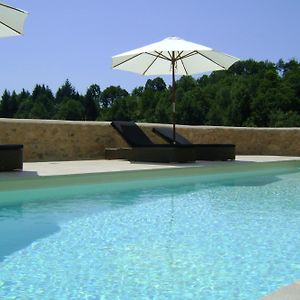 Gite Du Mas De Ladrech, Piscine Privee Climatisee 马勒维尔 Exterior photo