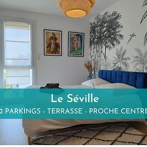 New- Le Seville - 2 Parkings - Terrasse - Proche Centre 圖盧茲 Exterior photo