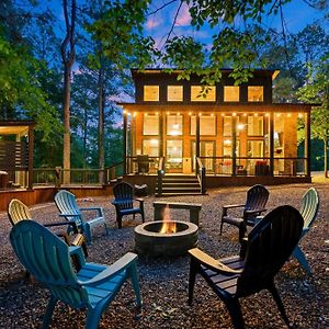 布罗肯鲍Luxury Cabin In The Woods With Hot Tub And Yard Games!别墅 Exterior photo