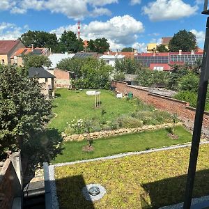 Art Nouveau Apartment With Garden In Pisek Exterior photo