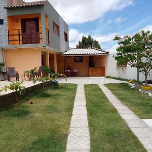 Rancho Ensolarado Com Patio Churrasqueira E Piscina 加拉尼温斯 Exterior photo