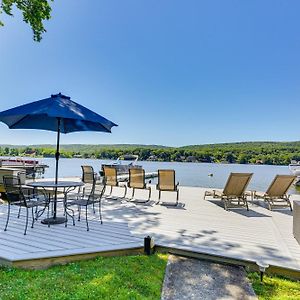 Greenwood Lake House With Dock And Waterfront Views! Hewitt Exterior photo