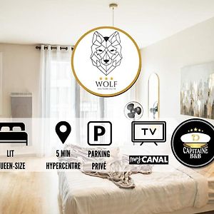 Voltaire Wolf Suite - 5 Min Hypercentre - Parking Prive 特鲁瓦 Exterior photo