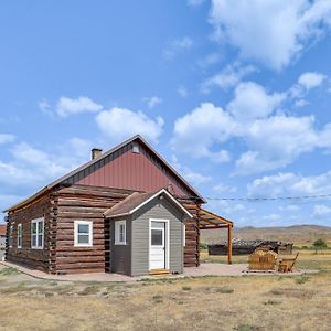 EncampmentMountain-View Log Cabin In Wyoming Wilderness别墅 Exterior photo