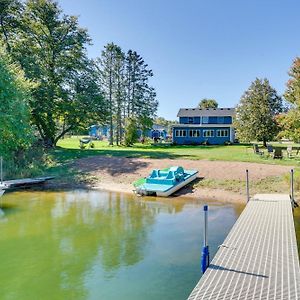 拉克Lakefront Cabin With Fire Pit In Frederic!别墅 Exterior photo