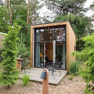 欧特罗Nice Tiny House With Pellet Stove, On The Veluwe别墅 Exterior photo