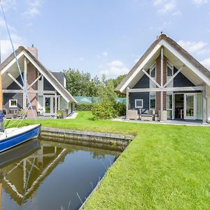 Thatched Water Villa With Microwave, In The Sneekermeer Area Terkaple Exterior photo