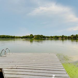 Spacious Lakefront New Auburn Home With Sunroom Chetek Exterior photo