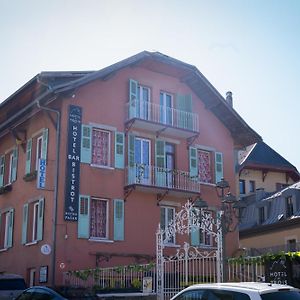 Hotel De Trois Mont Blanc 圣热尔韦莱班 Exterior photo