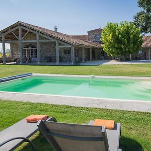 Fargues-sur-OurbiseManoir Penansud Avec Piscine别墅 Exterior photo