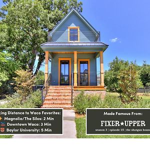 韦科The Shotgun House From Fixer Upper - Steps To Silos, Bu, & Downtown别墅 Exterior photo