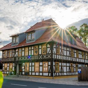 Schleusingen Teutsche Schule酒店 Exterior photo