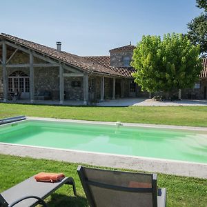 Lavish Mansion In Fargues-Sur-Ourbise With Private Pool别墅 Exterior photo