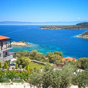 Aeriko Amazing Sea View Villa Sithonia Exterior photo