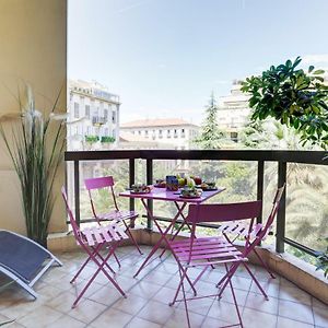 Grand H -F2, Face Vieux- Nice, Terrasse, Ascenseur, Climatisation, Terrace - Nice City Center Exterior photo