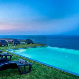 Anastasis Luxury Villa Andros With Heated Pool Sineti Exterior photo