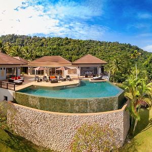 5 Bedroom Sea View Villa Bubbles Sdv376 By Samui Dream Villas 湄南海滩 Exterior photo