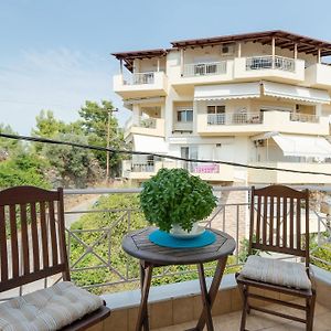 Two-Bedroom Apartment With Wonderful Sea View In Neos Marmaras, Chalki Sithonia Exterior photo