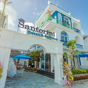 岘港 Santorini House And Coffee酒店 Exterior photo