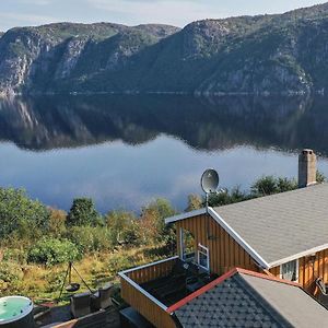 Awesome Home In Farsund With Jacuzzi Exterior photo