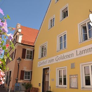 Hotel Gasthof Zum Goldenen Lamm 哈尔堡 Exterior photo