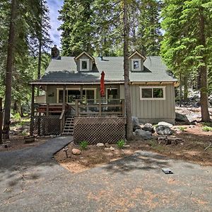 Private Tahoe Mtn Cabin Backing To The Forest! 南太浩湖 Exterior photo